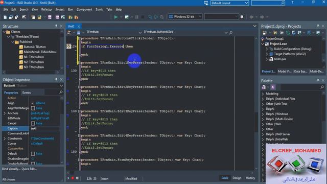 تعلم البرمجة في الدلفي║2-16 استخدام FontDialog ColorDialog الجزء3║Learn Programming in Delphi смотреть онлайн