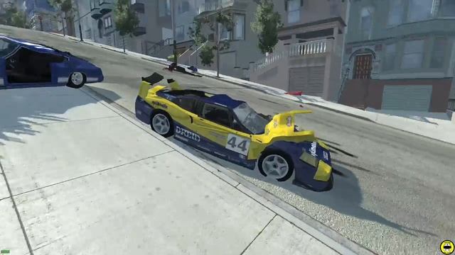 Monster Truck Cause Irresponsible Destruction In BeamNG Drive #4