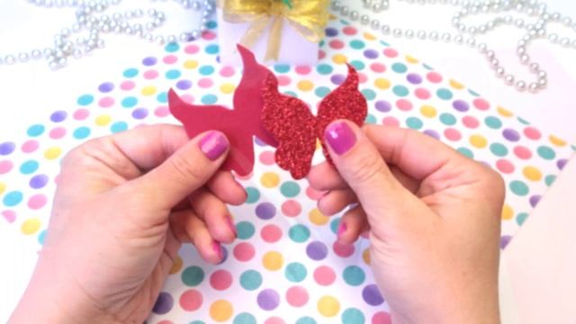 Заколка-бабочка? из фоамирана своими руками.? смотреть онлайн