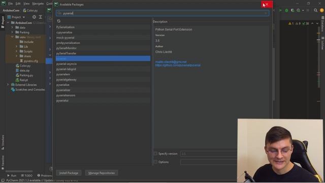 APLICACIÓN CON UN DETECTOR DE OBJETOS EN YOLO V5 | Estacionamiento Automatizado Python Arduino смотреть онлайн