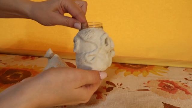 Декор банки - Дом Смурфика смотреть онлайн