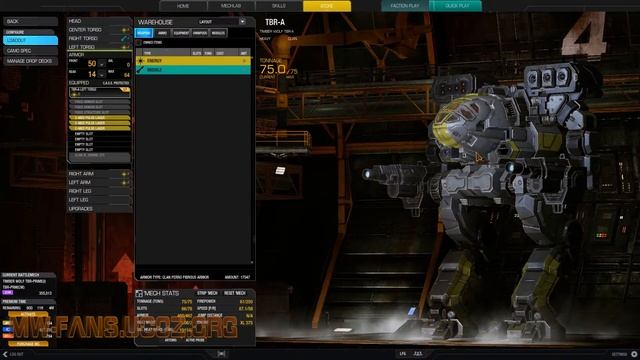 Timber Wolf - Обзоры мехов MechWarrior Online смотреть онлайн