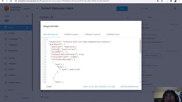 37 - Crea un Ecommerce desde cero: Chatbot Dialogflow Fulfillment Webhook Firebase Functions Node смотреть онлайн