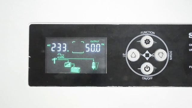 XINDUN DP Solar Inverter Screen Operation