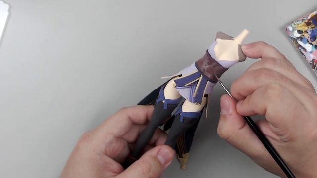 Sculpting Raiden Shogun | Genshin Imapct | DIY clay art figure смотреть онлайн