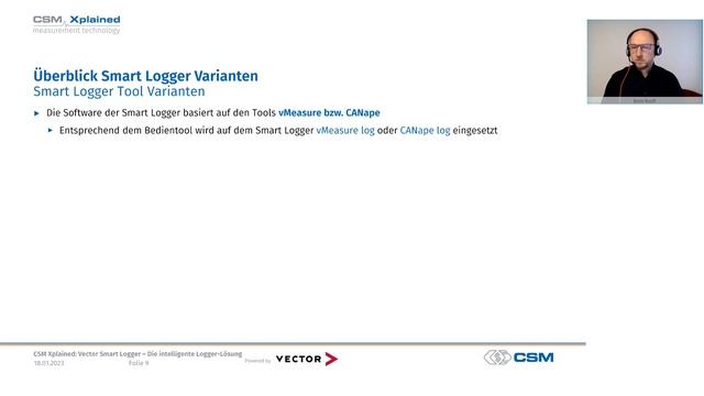 CSM Xplained - Vector Smart Logger – Die intelligente Logger-Lösung смотреть онлайн