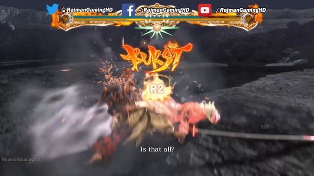 Asura's Wrath - Asura Vs Augus Boss Fight (4K Remaster) @ 4K 60ᶠᵖˢ ✔