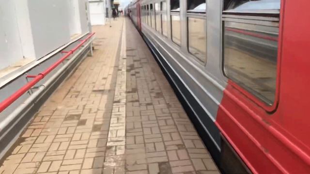 ЭД4М-0268 на старой платформе Реутово : «Москва - Балашиха»