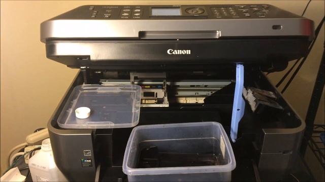 Canon MX-870 - HOW TO CLEAN PRINTHEAD смотреть онлайн