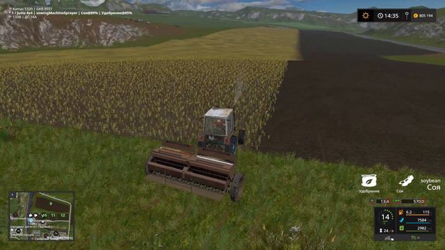 Farming Simulator 2017 «Дары Кавказа» # 25 смотреть онлайн