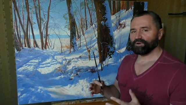 Юрий Клапоух | Уроки живописи для начинающих | Гармония смотреть онлайн