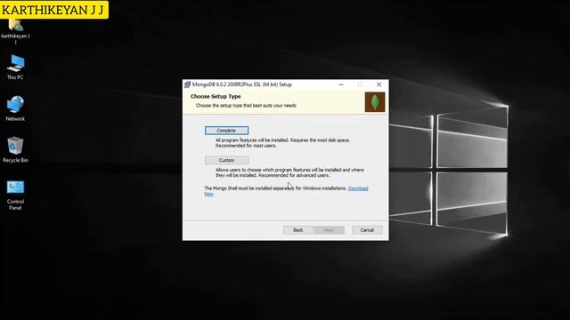 How to download & install MongoDB ? Community Server in tamil @karthikeyanjj13 смотреть онлайн