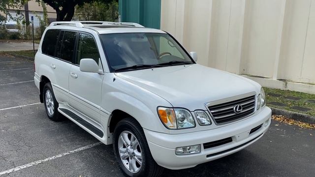 2005 Lexus LX470 VIN: JTJHT00W953549326 Walk-Around Video