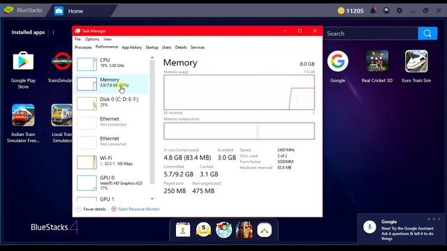 BlueStacks 4 Error FIX - Could not start the Engine - Hindi смотреть онлайн