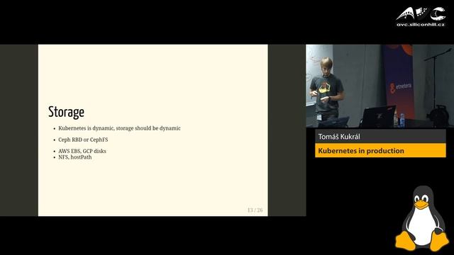 LinuxDays 2017 - Kubernetes in production - Tomáš Kukrál смотреть онлайн