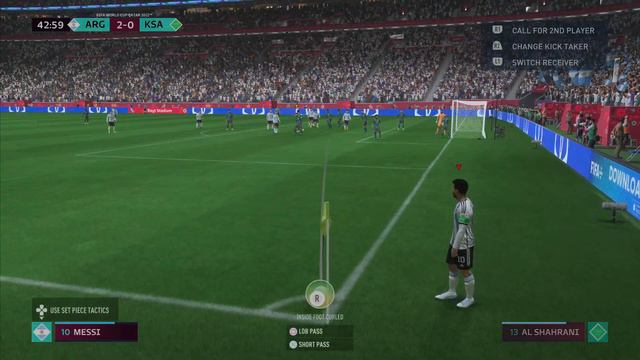FIFA 23 Argentina vs Saudi Arabia - World Cup Qatar - PS5™ Gameplay [4K 60FPS] смотреть онлайн