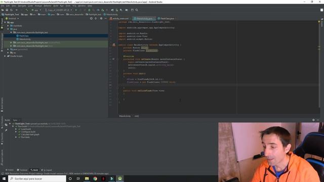 Создаем Android приложение "Фонарик"/ Уроки по Android Studio смотреть онлайн