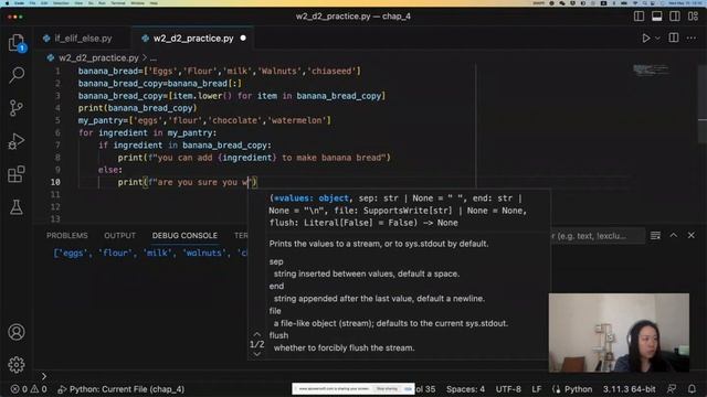 Self-taught Python Diary | Week2 D2 | The if-elif-else chain смотреть онлайн