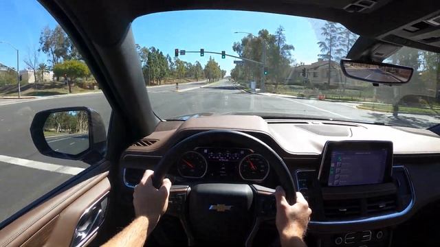 2021 Chevrolet Suburban 4WD High Country POV Test Drive (3D Audio)(ASMR) смотреть онлайн