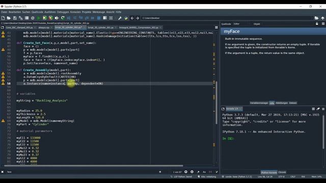 #6 Step-by-Step Guide for Professional ABAQUS-Python Scripting - Create Assembly смотреть онлайн