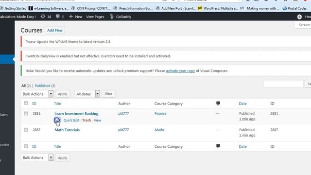 WPLMS CSV Course Import plugin смотреть онлайн