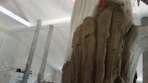 Как сделать кору дерево своими руками из арт бетона, мастер класс.