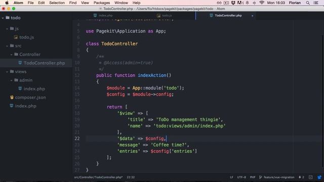 Pagekit #05: Using Vue.js in a Pagekit extension смотреть онлайн