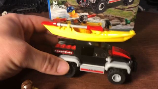 LEGO ? Kayak Adventure! 2019 set: 60240 Unboxing / build / Review! + Mini BrickWorld Rocky minifig смотреть онлайн