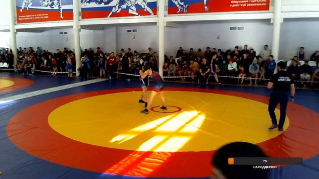 Краевые соревнования по вольной борьбе г.Ачинск Ковер Б