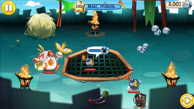 Боссы Энгри Бердс ЭПИК #184 Демонический Свиномаг против Принц Сало в Angry Birds Epic на крутилкин