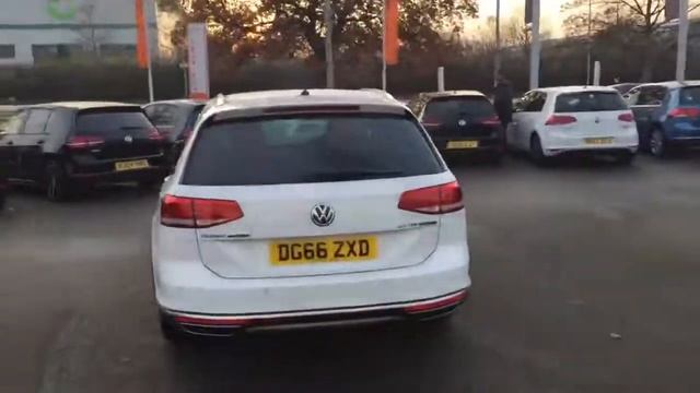 DG66ZXD Volkswagen Passat Alltrack 2.0Tdi 190PS DSG @ Crewe VW