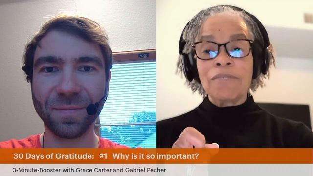 30 Days of Gratitude #1 Why is it so important - with Grace Carter and Gabriel Pecher смотреть онлайн