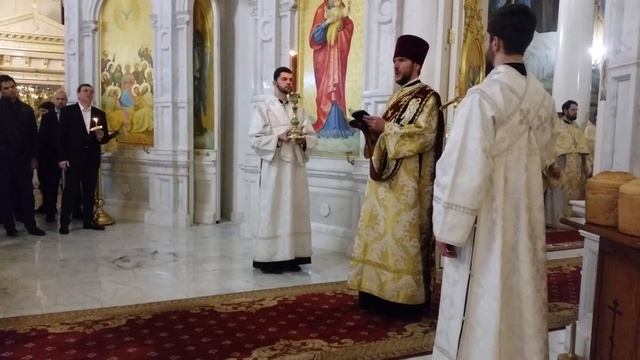 Пасха 2018 ,выкличка протд.Игорь Зубрий Спасо-Преображенский собор г.Одесса смотреть онлайн