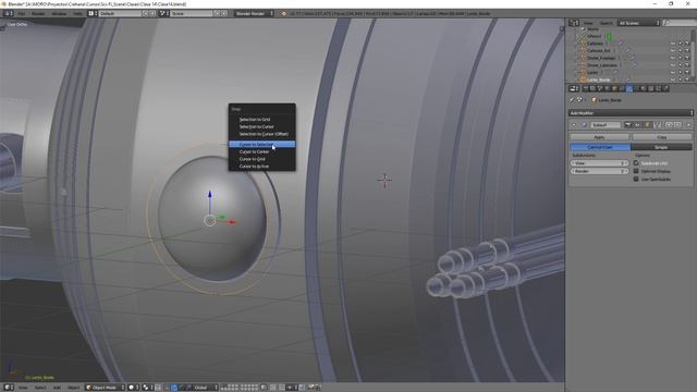 TUTORIAL: De 0 al 3D con Blender - Escena Sci Fi - Clase 14 - MODELANDO EL DRONE Pt. 06 смотреть онлайн