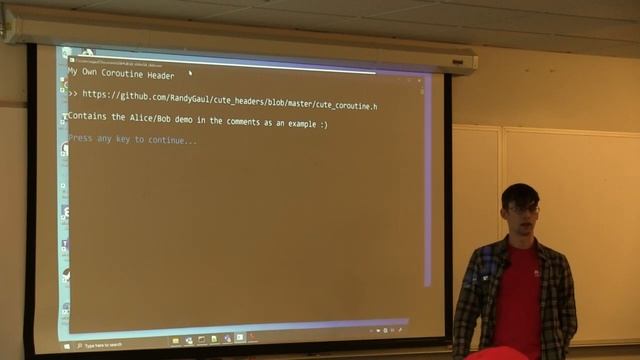 Runtime Funtime: Coroutines in C смотреть онлайн