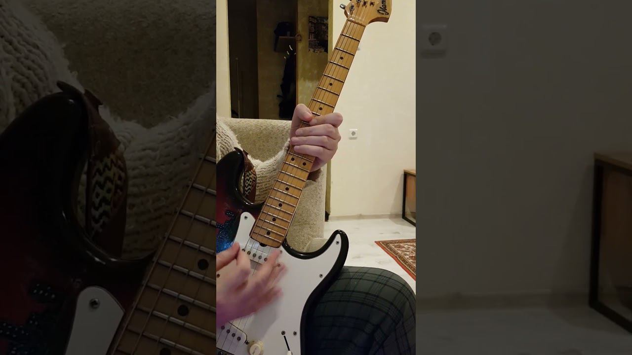 Deep Purple - Maybe i'm a Leo / guitar solo cover смотреть онлайн