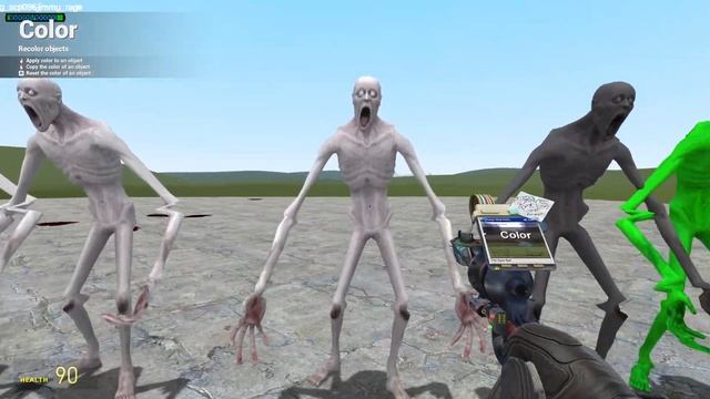 ALL COLORS OF THE SCP-096 VS HUGGY WUGGY!! Garrys Mod Sandbox смотреть онлайн