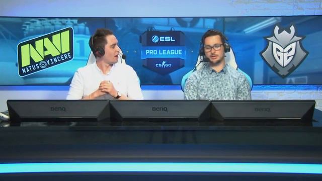 NAVi (Новый Состав) vs G2 ESL Pro League Season 4 20 08 2016 de dust2 смотреть онлайн