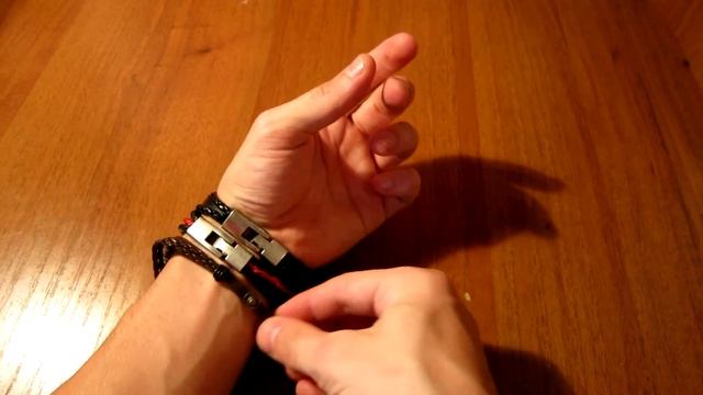 Кожаный браслет - Посылка из Китая [№97] Leather bracelet смотреть онлайн