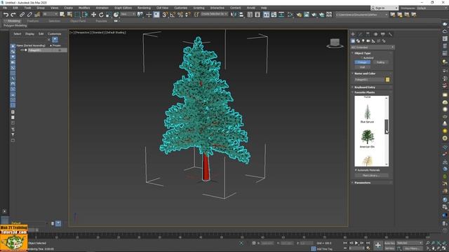 Foliage 3ds max 2020.1 смотреть онлайн