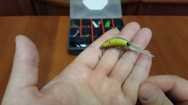 Unboxing с воблером Mukai Zanmu DR и  блесной Forest Marshal по заказу Fmagazin.ru