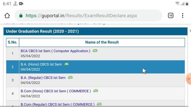 Gauhati University Result 2022 – 1st Semester Result with Marksheet смотреть онлайн
