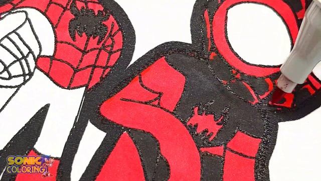 Spidey Coloring Pages | Marvel's Spidey and his Amazing Friends Color and draw! drawing смотреть онлайн