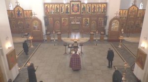 Неделя 5-я Великого поста. Прп. Марии Египетской. Всенощное бдение.