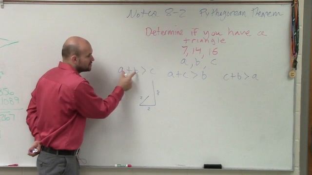 How to determine if the three sides make up a triangle смотреть онлайн