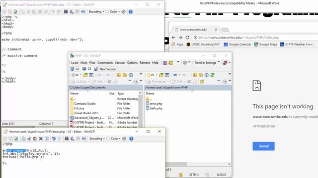 Debugging Errors in PHP смотреть онлайн
