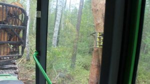 Форвардер Джон Дир 1710 D. Когда работа по душе!