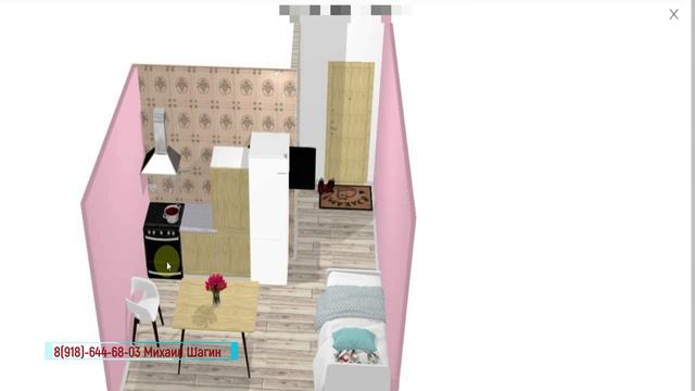 ??Квартира ДЛЯ ОДНОГО ЧЕЛОВЕКА.26 метров. ЖК Новая Заря.РЕМОНТ КВАРТИР под КЛЮЧ. #МихаилШагин смотреть онлайн