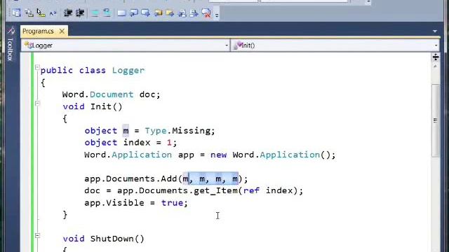 COM Interop and Office in C# 4.0 PART 1 смотреть онлайн