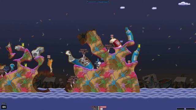 Worms Armageddon - Озвучил червячков [RUS] смотреть онлайн